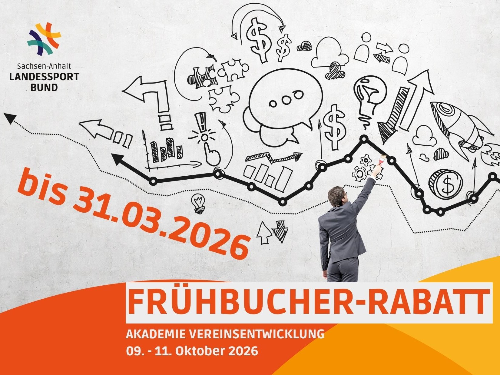 Jetzt Frühbuchervorteil sichern! – Akademie Vereinsentwicklung 2026