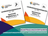 Am heutigen Freitag startet das Beantragungsverfahren für die kommenden Zyklen der Landesleistungsstützpunkte und -zentren.