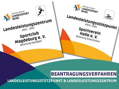 Am heutigen Freitag startet das Beantragungsverfahren für die kommenden Zyklen der Landesleistungsstützpunkte und -zentren. Am heutigen Freitag startet das Beantragungsverfahren für die kommenden Zyklen der Landesleistungsstützpunkte und -zentren.