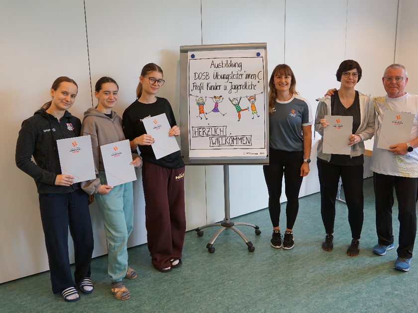5 neue Übungsleiterinnen für Sachsen-Anhalt