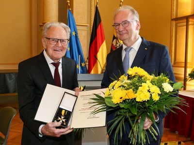 Landesverdienstorden Sachsen-Anhalt für Täve Schur