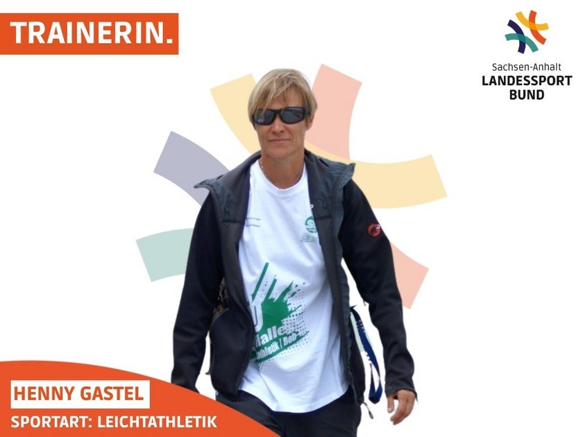 Das Bild zeigt Leichtathletiktrainerin Henny Gastel.
