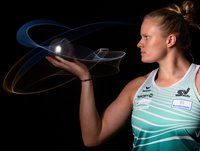 Kugelstoßerin Sara Gambetta vom SV Halle holt EM-Silber in Istanbul