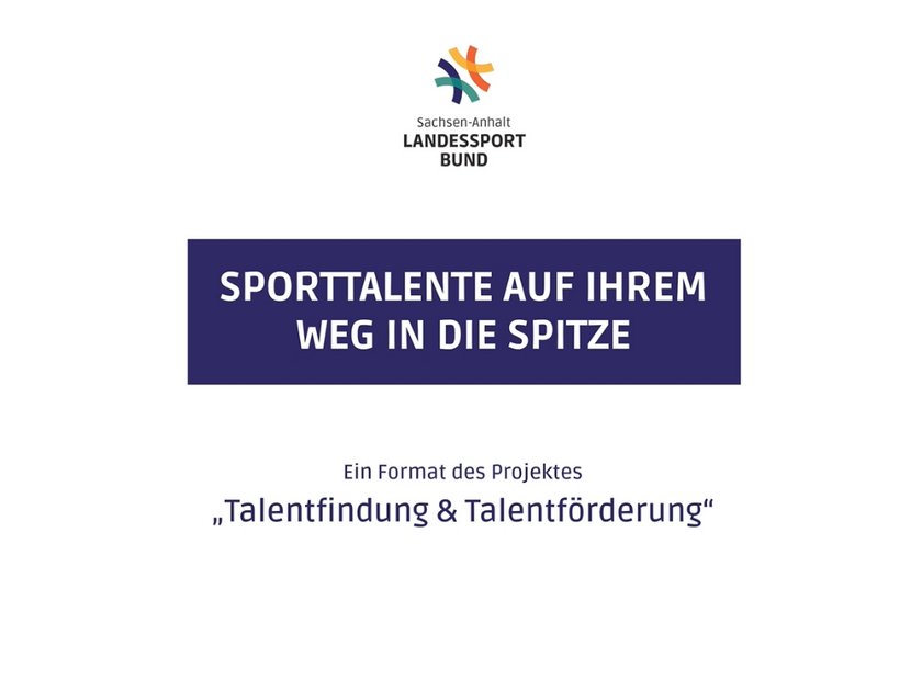 Am 9. Dezember ist der neue Imagefilm des Projektes "Talentfindung & Talentförderung" erschienen: Sporttalente auf ihrem Weg in die Spitze