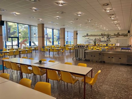 Blick in die Mensa Magdeburg