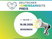Deutscher Gemeinsamkeitspreis 2026: Sportvereine können sich jetzt bewerben
