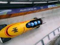 Für Sachsen-Anhalts Athletinnen und Athleten geht es im Eiskanal von Cortina d'Ampezzo um die Medaillen.