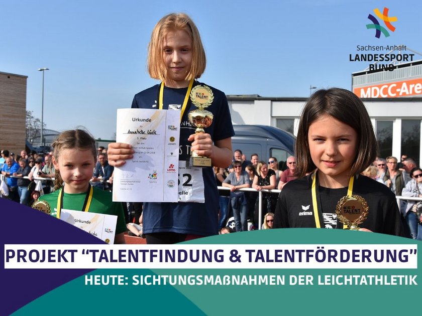 Bereits bei den Sachsen-Anhalt-Spielen vor fünf Jahren wurde die bis dahin vereinslose Annabelle Lück am 15. April 2018 in Magdeburg als beste Sprinterin geehrt. Kürzlich stellte die Sportschülerin einen neuen Landesrekord über 100 Meter auf. Bereits bei den Sachsen-Anhalt-Spielen vor fünf Jahren wurde die bis dahin vereinslose Annabelle Lück am 15. April 2018 in Magdeburg als beste Sprinterin geehrt. Kürzlich stellte die Sportschülerin einen neuen Landesrekord über 100 Meter auf.