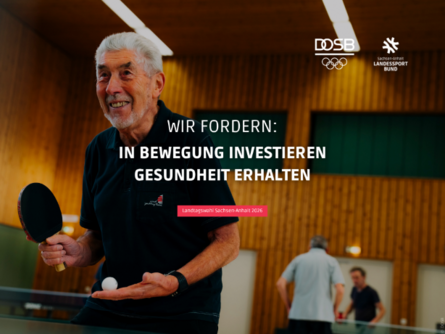 Sportpolitische Forderung - Sportentwicklung