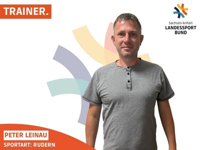 Das Bild zeigt Peter Leinau, Landestrainer Rudern