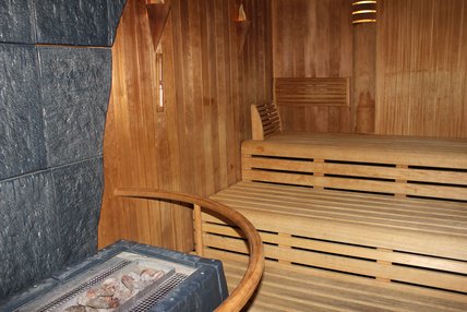 Die Sauna an der Landessportschule befindet sich im Haupthaus.