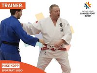 Das Bild zeigt Landestrainer Judo Mike Kopp