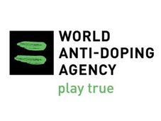 Hier ist das Logo der World Anti-Doping Agency abgebildet.