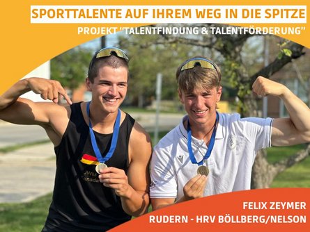 Felix Zeymer (li.) mit der WM-Bronze-Medaille. Felix Zeymer (li.) mit der WM-Bronze-Medaille.