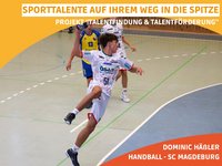 Dominic Häßler vom SC Magdeburg hat große Ziele