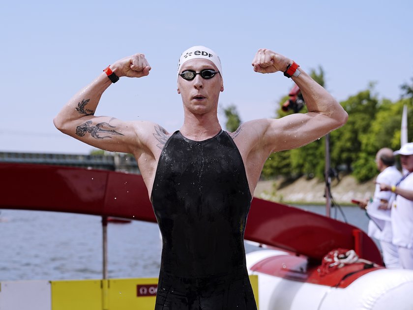 Das Bild zeigt SCM-Schwimmer Florian Wellbrock.