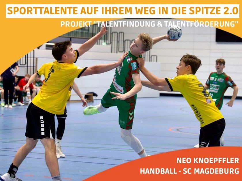 Neo Knoepffler träumt den Traum vom Handballprofi