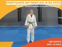 In der nationalen Spitze: Judoka Leni Reipsch