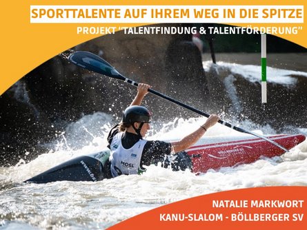 Die 14-jährige Natalie Markwort ist zweifache Deutsche Meisterin im K1 Die 14-jährige Natalie Markwort ist zweifache Deutsche Meisterin im K1