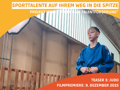 Für die Sportart Judo wurde mit Till Schneider vom SV Halle auf dem Campus der Sportschulen Halle gedreht. Für die Sportart Judo wurde mit Till Schneider vom SV Halle auf dem Campus der Sportschulen Halle gedreht.