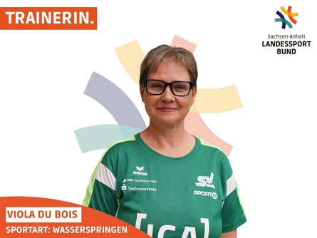 Das Bild zeigt Viola du Bois, Trainerin im Wasserspringen