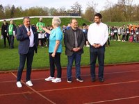 Landtagspräsident Dr. Gunnar Schellenberger (li.) eröffnete bereits im vergangenen Jahr die Sachsen-Anhalt-Spiele in Magdeburg. Zur diesjährigen zehnten Ausgabe der Veranstaltung übernimmt er die Schirmherrschaft.