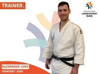 Das Bild zeigt Judo-Trainer Alexander Lenk.